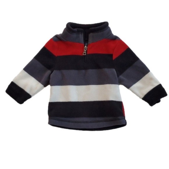 The Childrens Place Color Block Fleece Hoodie - Picture 1 of 2